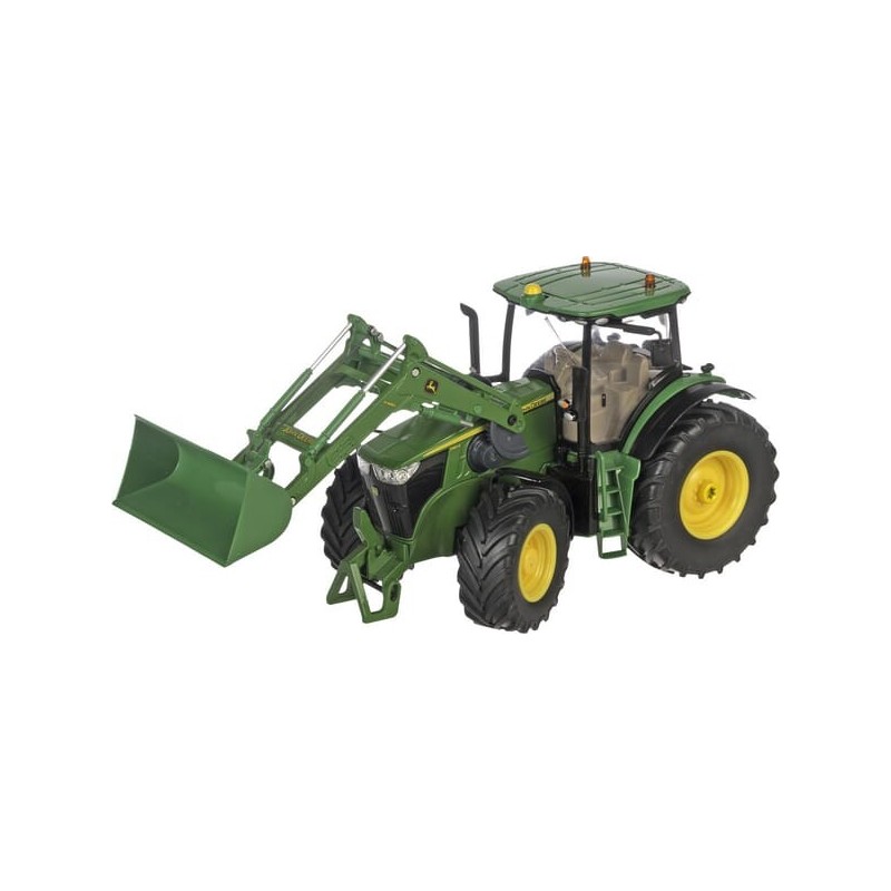 John Deere 7310R with front loader and bluetooth app control - S06792 John Deere 7310R with front loader and bluetooth app control - S06792