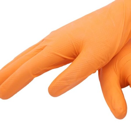 Rękawice Gentle Grip pomarańczowe, roz. S op. 100 szt. - RX84ORGDPS
