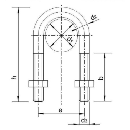 Rohrbügel 3 Zoll - RUBZ8094