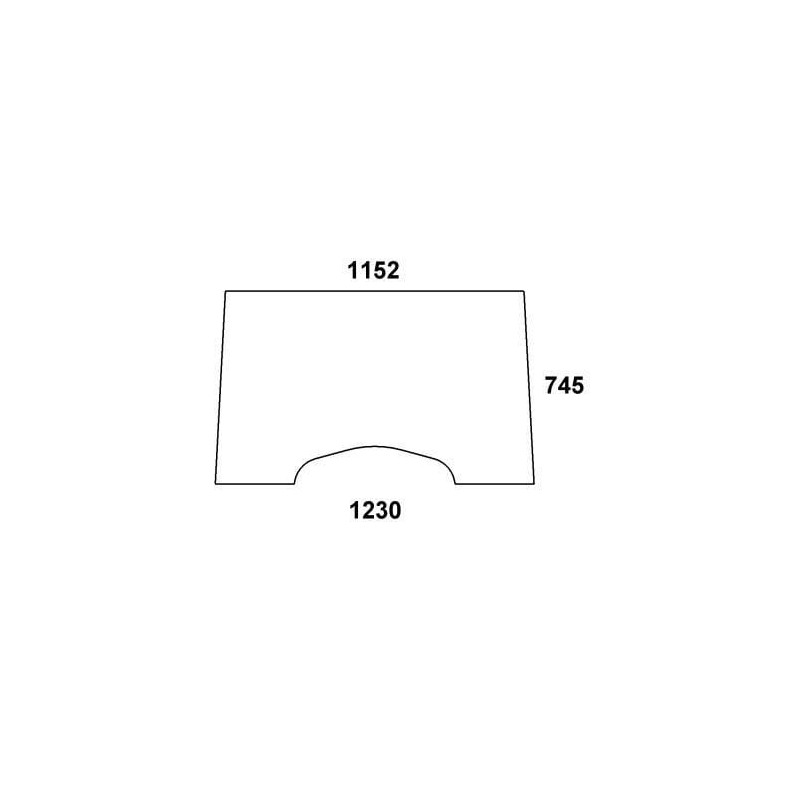 Windscreen X-series - RT6005028923N Windscreen X-series - RT6005028923N
