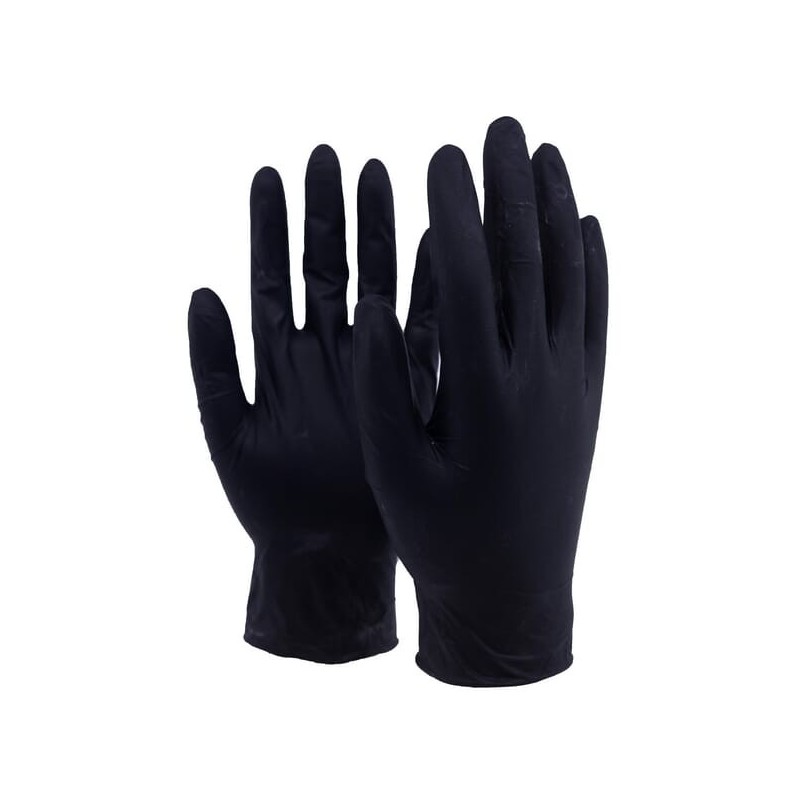 Gentle Touch Black M 100pcs - RX60BLKM