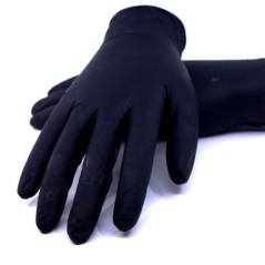 Gentle Touch Black M 100pcs - RX60BLKM