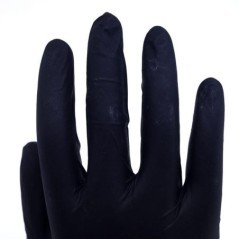 RX60BLKM Rubberex, Disposable gloves 