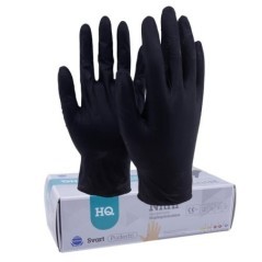 RX60BLKM Rubberex, Disposable gloves 