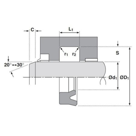 Stg.Dich. 35x45x7 UN L18 - SA3545D