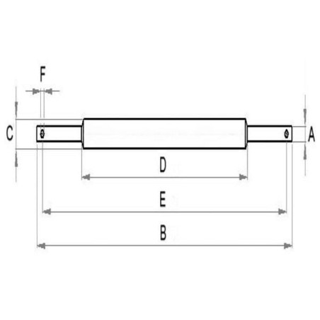 Belka dolna, 28 x 45 x 970 mm - SA4528KR