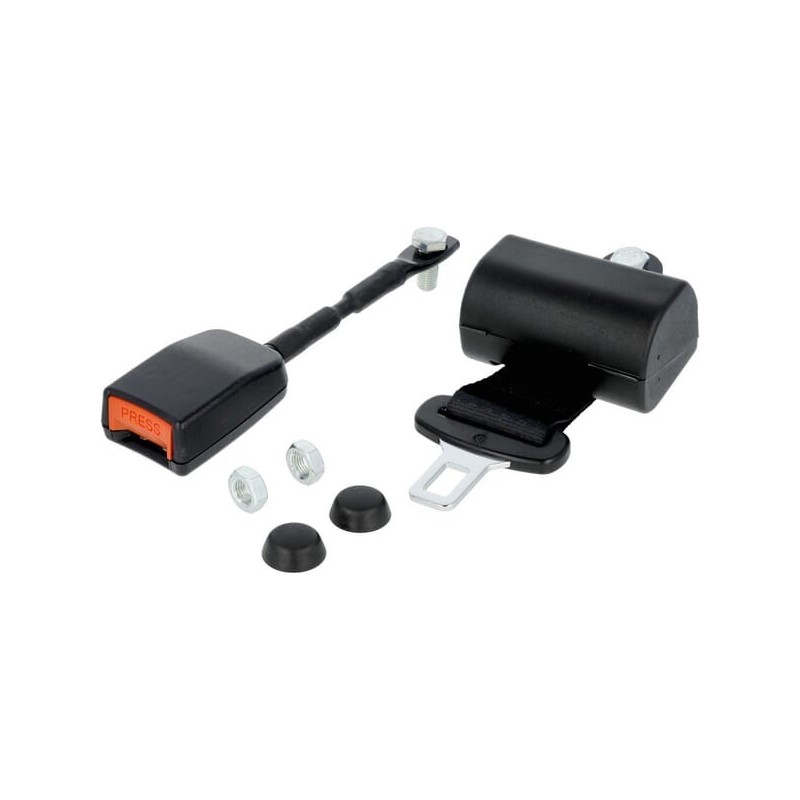 Retracting black seat belt 2 points - SB2000332 Retracting black seat belt 2 points - SB2000332