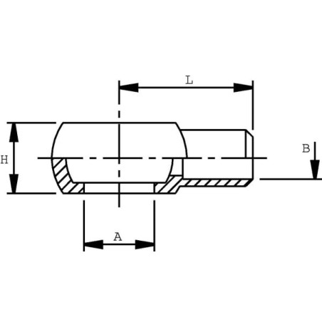 Ringöse14 x 12 mm - SBM1412