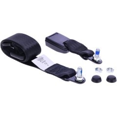 Static black seat belt 2 points - SB1000299