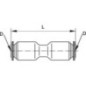 Steckverbinder gerade 5mm - SC5B Steckverbinder gerade 5mm - SC5B
