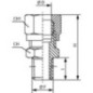 Straight clampingring coupler - SCCRT1512