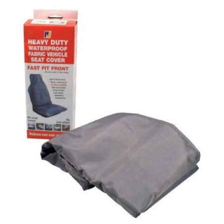 Seat cover fast fit front grey - SC60404