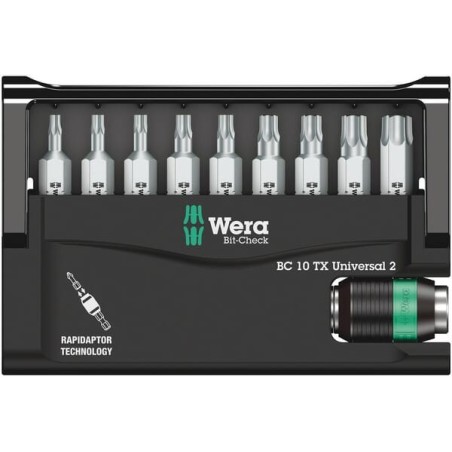 Screwdrivers bits set 9 pieces - SC86679ZBO