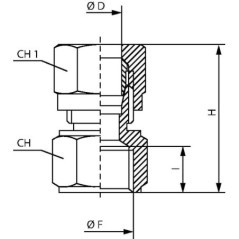 SCFCR1014 Kramp, Brass 