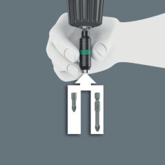 SC8974RSB Wera, Halter für Bits und Adapter 
