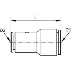 Push-in connector 6-4mm - SC64P