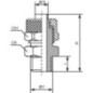 Straight push-on coupler - SCPOP1038 Straight push-on coupler - SCPOP1038