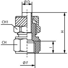 SCFPO838 Kramp, Brass 