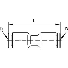 Steckverbinder 6mm - SC6P