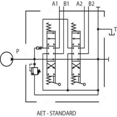SD182001 Walvoil, Monoblock-Verteiler 