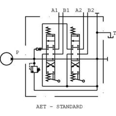 SD52001 Walvoil, Monoblock-Verteiler 