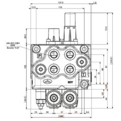 SD52003 Walvoil, Monoblock-Verteiler 