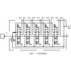 SD115001 Walvoil, Monoblock-Verteiler 