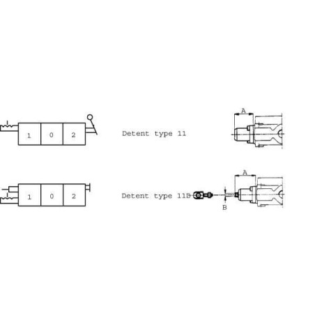 Arretierung Typ 11D - SD918A11D