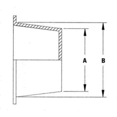 Dust cap 19.4 - 22.5mm - SD1922