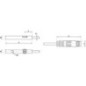 Reed switch with plug - SENSR8M8