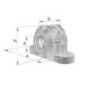 Plummer block housing - SES512610L