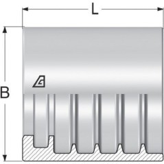 Presshülse NSTHSK-DN16 - SFAD116