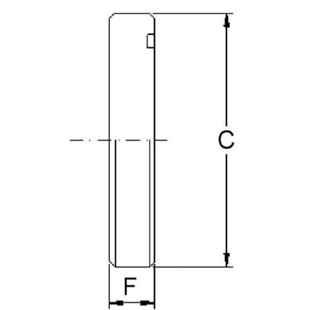 Blindflange SAE 3000 2 inch - SFS332STC