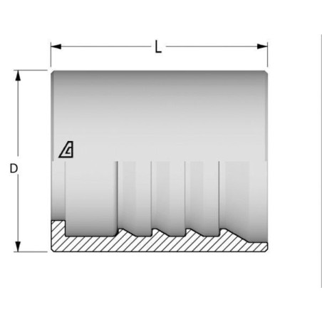 Presshülse CR7A/CR8A-DN013 - SFATP013