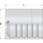Tuleja NS6 DN32 - SFANS632