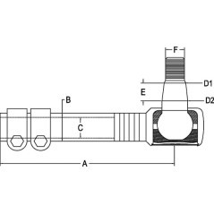 SHP046KR Kramp, Querlenkstangen 