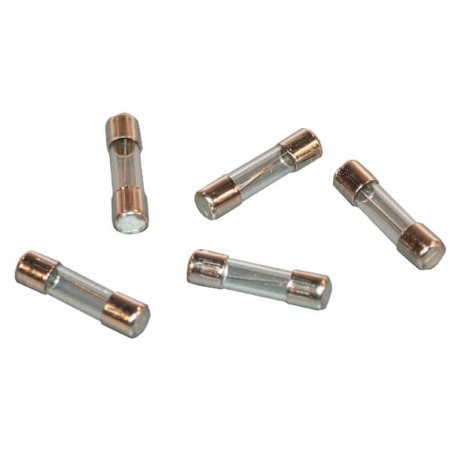 Fuse Glass 4A Length 20mm Pack 50x - SI23506