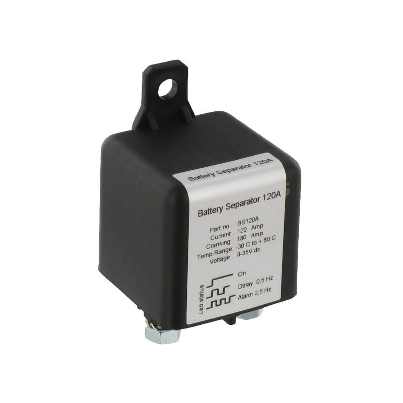 Relay, battery disconnect, 120A - SI30120 Relay, battery disconnect, 120A - SI30120