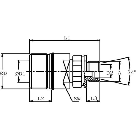 Coupling - SKSF12L26