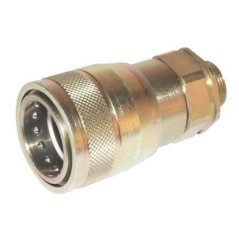 Szybkozłącze gniazdo SKP-F 1 cali gwint zewnętrzny M26x1.5 18L - SKPF25L26