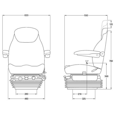 Sitz KAB 85/E1 - SK183784