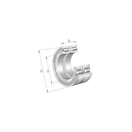 Cylindrical roller bearing - SL045007PP2NR