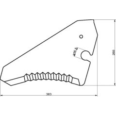 Silage knife - SM06300