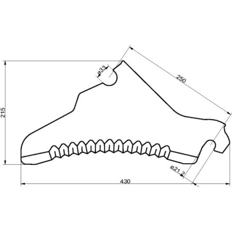 Ladewagenmesser Pöttinger - SM07126