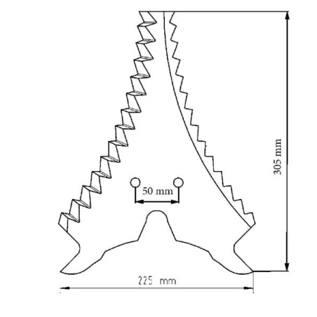 Ladewagenmesser Strautmann - SM04501