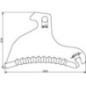 Silage knife - SM05091 Silage knife - SM05091