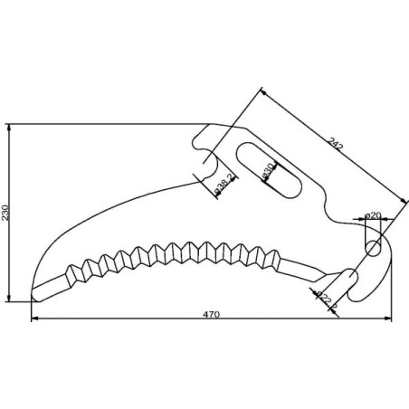 Silage knife - SM05442