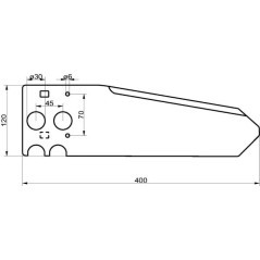 Silage knife - SM06033