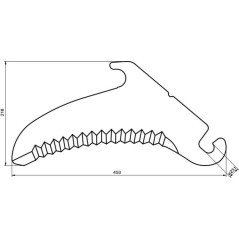 SM05288 Unbranded, Self-propelled harvester knives 