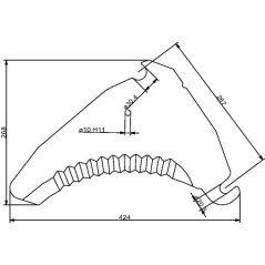 SM04670 Unbranded, Self-propelled harvester knives 